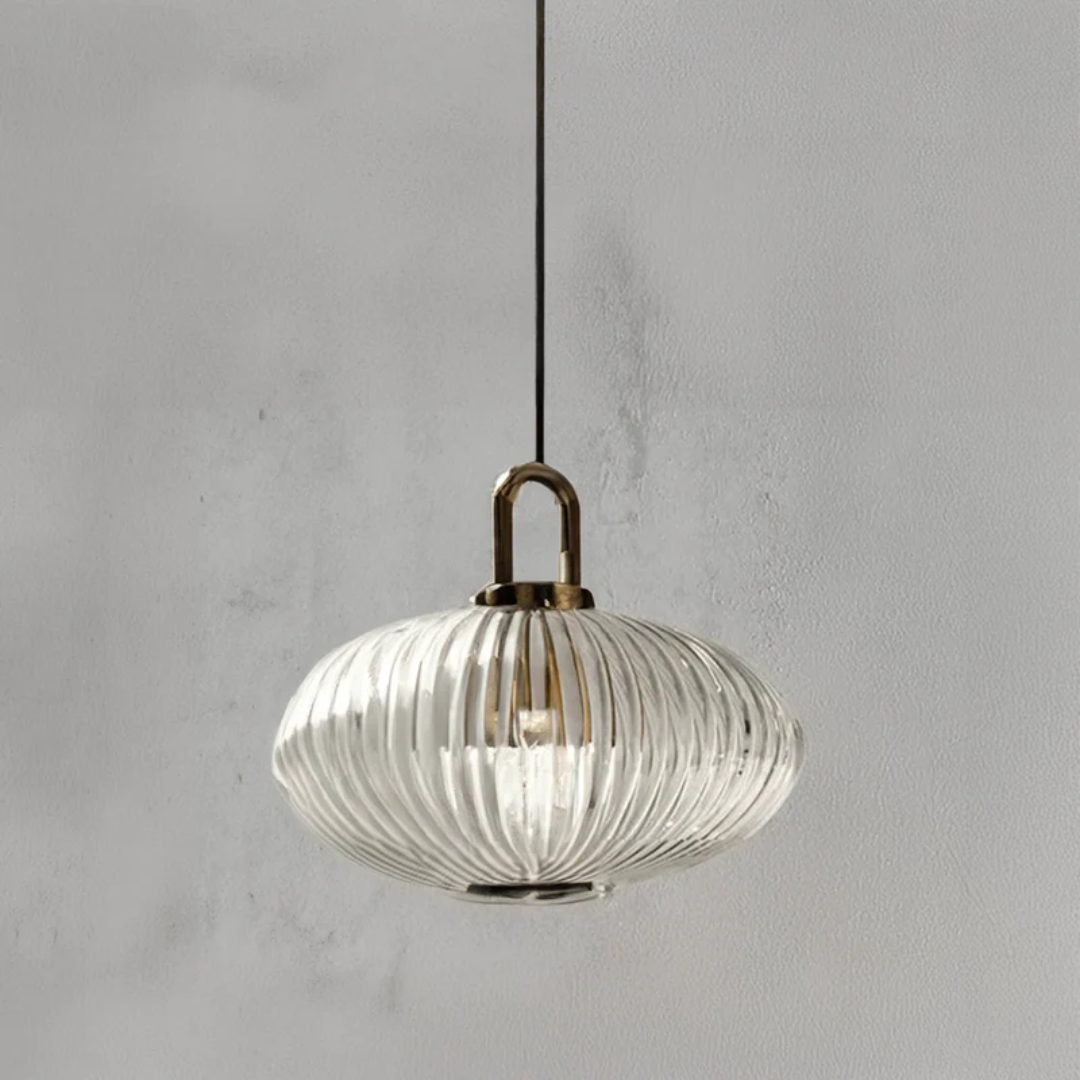 Italian Glass Pendant Light