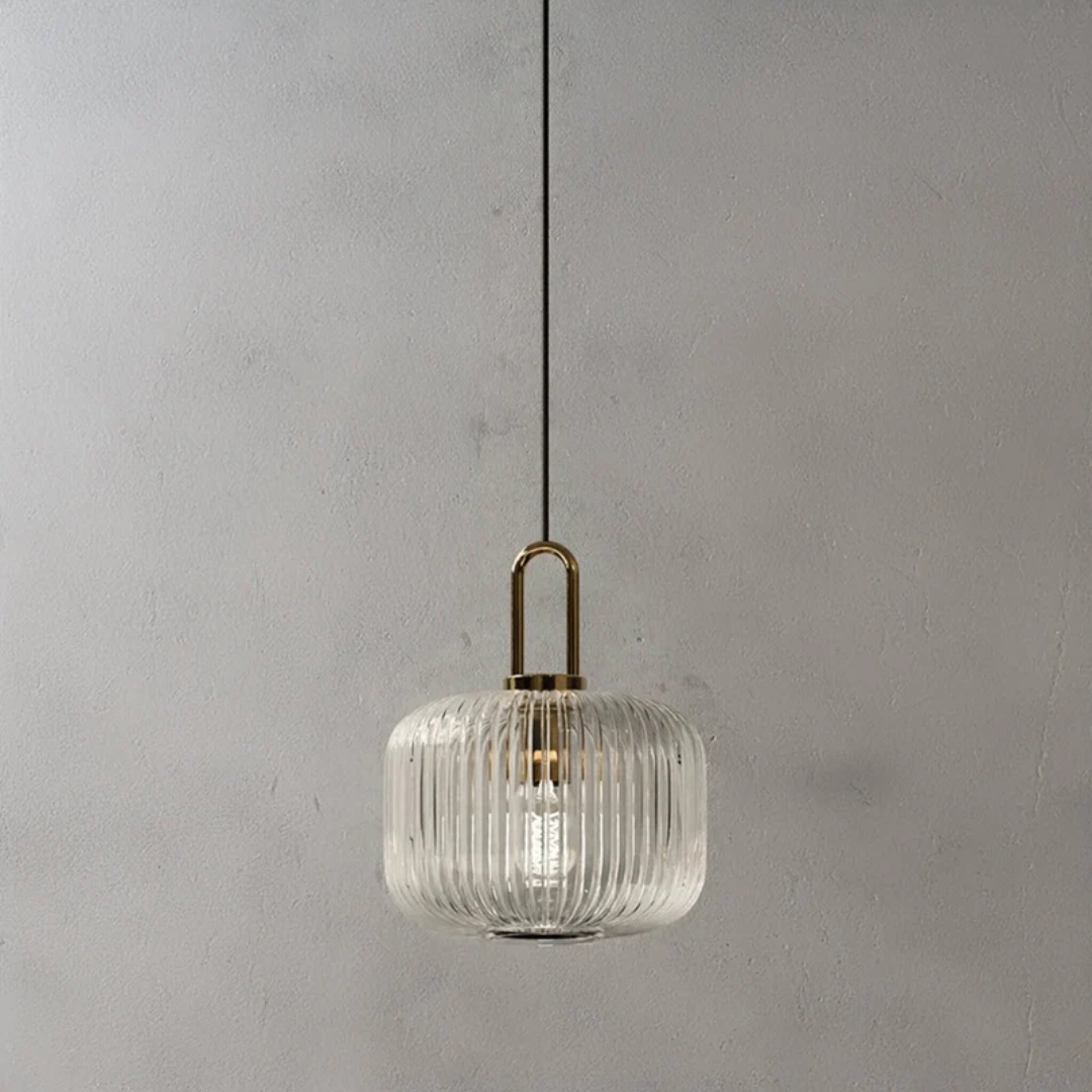 Italian Glass Pendant Light
