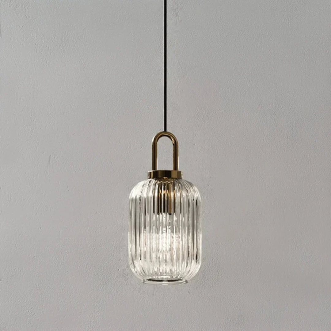 Italian Glass Pendant Light