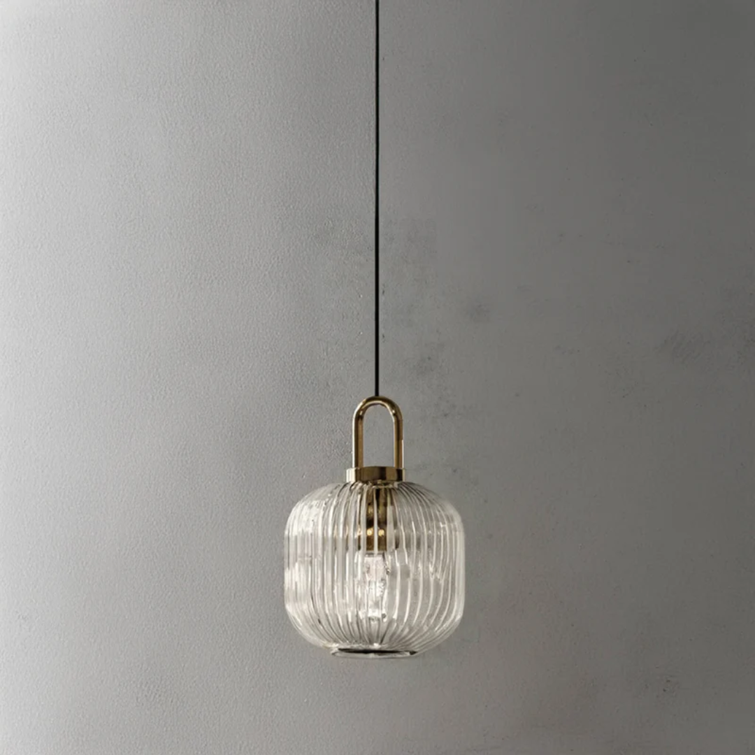 Italian Glass Pendant Light