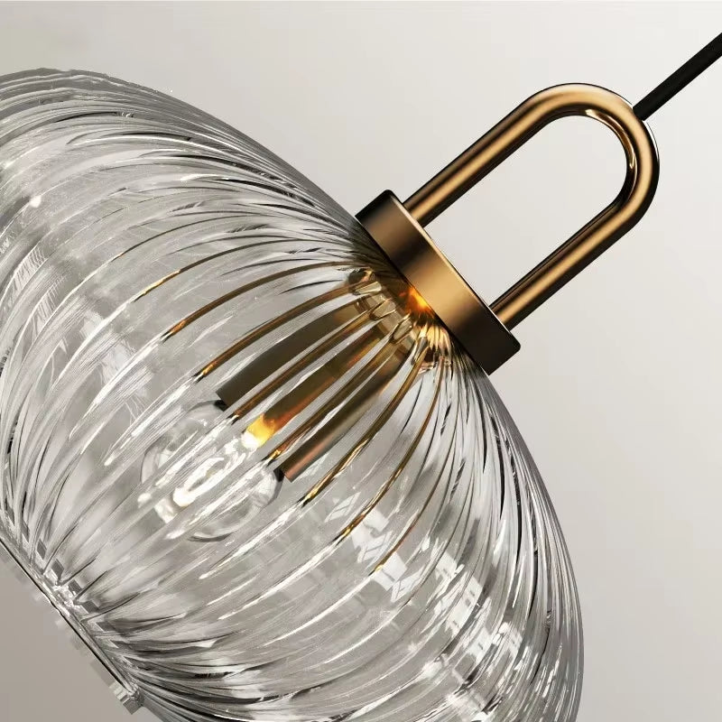 Italian Glass Pendant Light