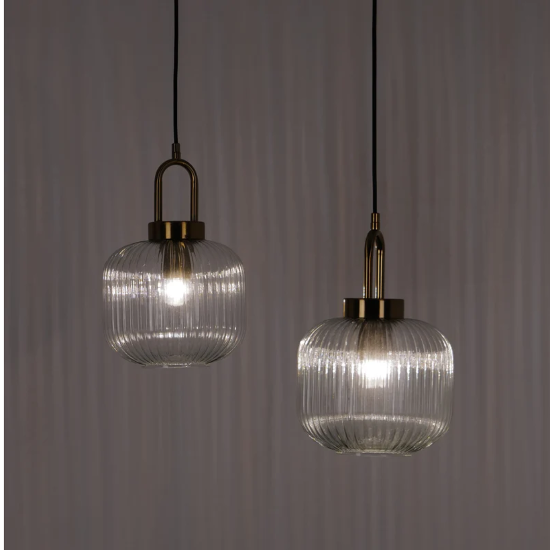 Italian Glass Pendant Light